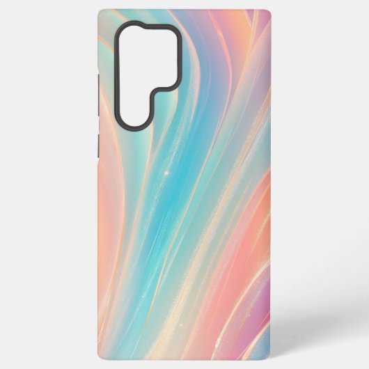Abstract Pastel Radiance Phone Case Samsung Galaxyケース (裏面)