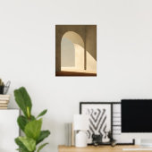 Abstract Path Wall Art for Living Room Decor ポスター (ホームオフィス)