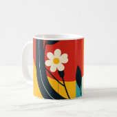 abstract pattern コーヒーマグカップ (正面左)