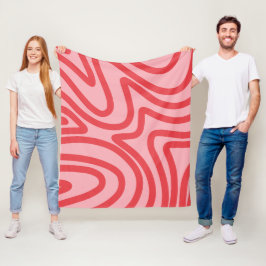 abstract pattern フリースブランケット