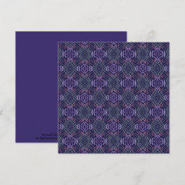 Abstract Pattern Art Of Watercolor Brushstrokes カード