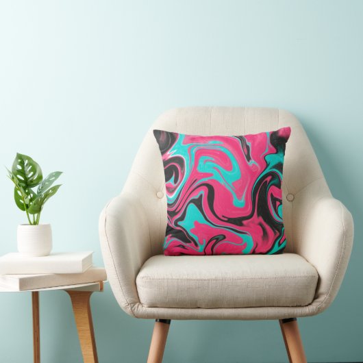 Abstract pattern background with gradient texturea クッション (椅子)