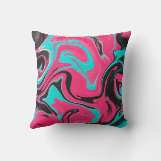 Abstract pattern background with gradient texturea クッション (裏面)