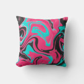 Abstract pattern background with gradient texturea クッション (正面)