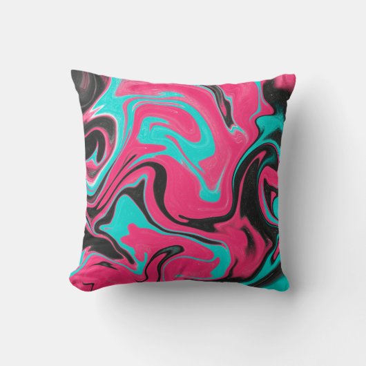 Abstract pattern background with gradient texturea クッション (正面)