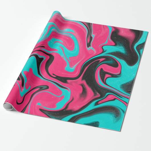 Abstract pattern background with gradient texturea ラッピングペーパー (アンロールド)