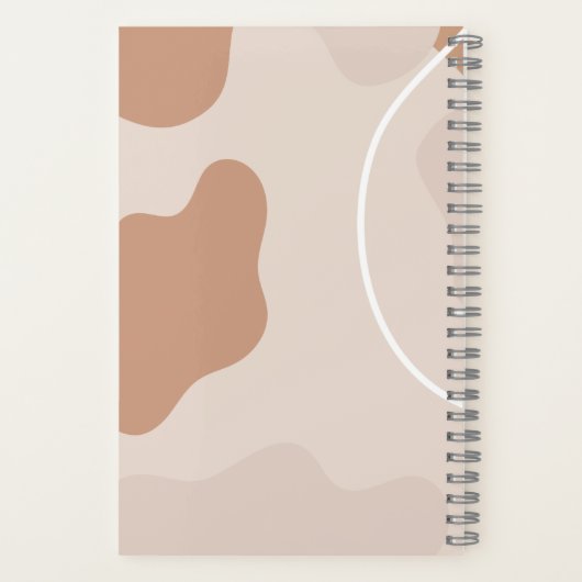 Abstract Pattern Journal for Notes & Planning ノートブック (裏面)