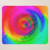 abstract pattern, multicolored geometric wallpaper シェルパブランケット (正面(横))