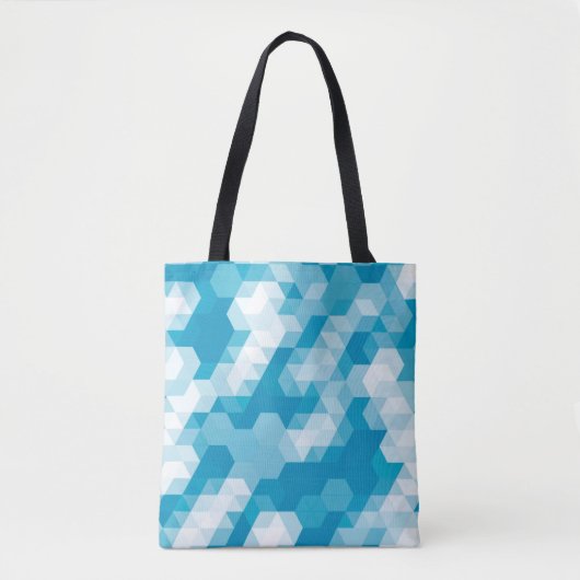 Abstract pattern of geometric shapes backgroundabs トートバッグ (正面)