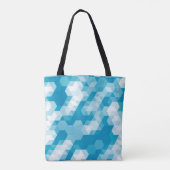 Abstract pattern of geometric shapes backgroundabs トートバッグ (裏面)