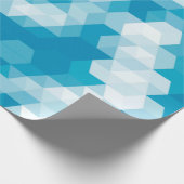 Abstract pattern of geometric shapes backgroundabs ラッピングペーパー (角)