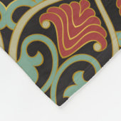 Abstract pattern. Oriental color background. フリースブランケット (角)