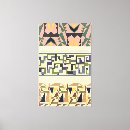 Abstract Pattern Portfolio Pl.18  キャンバスプリント (正面)