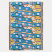 Abstract pattern seamless illustration 2 スローブランケット (正面縦)