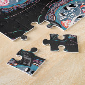 Abstract pattern , seamless illustration 7 ジグソーパズル (側面)