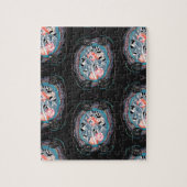 Abstract pattern , seamless illustration 7 ジグソーパズル (縦)