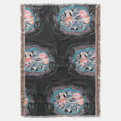 Abstract pattern , seamless illustration 7 スローブランケット (正面縦)