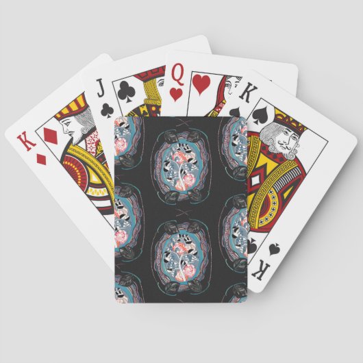 Abstract pattern , seamless illustration 7 トランプ (裏面)