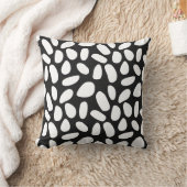 Abstract pebbles Throw Pillow クッション (ブランケット)