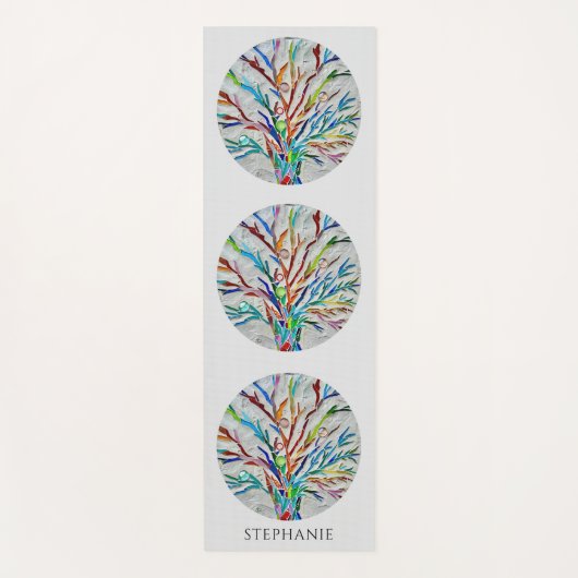 Abstract Personalized ヨガマット (正面)