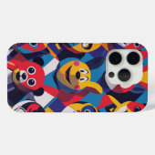 "Abstract Pet Love – Colorful Animal Art" Case-Mate iPhoneケース (裏面 (横))