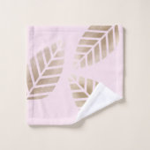 Abstract Pine Cones Of Copper And Platinum Pattern バスタオルセット (ウォッシュタオル)