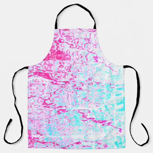 Abstract Pink & Blue エプロン (正面)