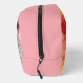 Abstract Pink Colorful Geometric Design ドップキット (右)