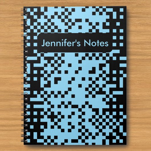 Abstract Pixel Effect Pattern Notebook ノートブック