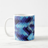  abstract pixel pattern background pixel,abstract, コーヒーマグカップ (左)