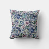 Abstract Poinsettia Winter Wild クッション (正面)