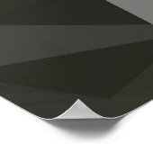 Abstract Polygons 214 ポスター (角)