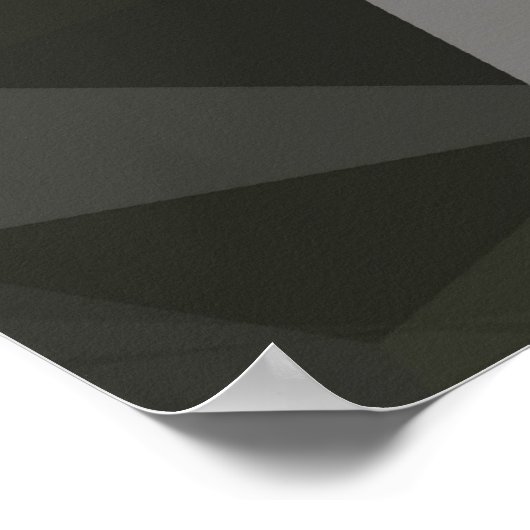 Abstract Polygons 214 ポスター (角)