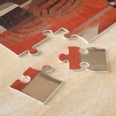 Abstract Portrait of a Woman ジグソーパズル (側面)