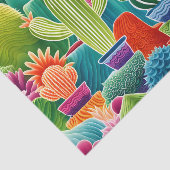 Abstract Potted Cacti 薄葉紙 (詳細)