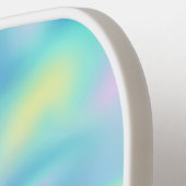 Abstract Pretty Pastel Swirls Pattern ピックルボールラケット (左詳細)
