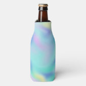 Abstract Pretty Pastel Swirls Pattern ボトルクーラー (ボトル正面)