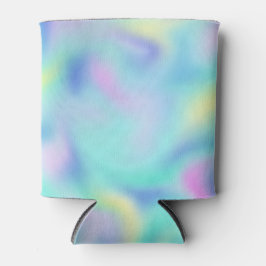 Abstract Pretty Pastel Swirls Pattern 缶クーラー