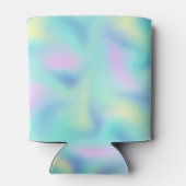 Abstract Pretty Pastel Swirls Pattern 缶クーラー (裏面)