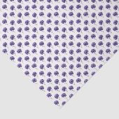 Abstract Purple Flower Doodle Art Style 薄葉紙 (詳細)