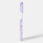 Abstract Purple Fluid Pattern iPhone 14 Pro Max Co iPhoneケース (右側面)