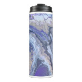 Abstract Purple & Gold Mineral Veins タンブラー (正面)