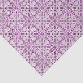 Abstract Purple Orchid Flower Design Pattern Art 薄葉紙 (詳細)