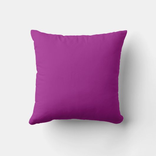 Abstract purple Solid Plain Color クッション (裏面)