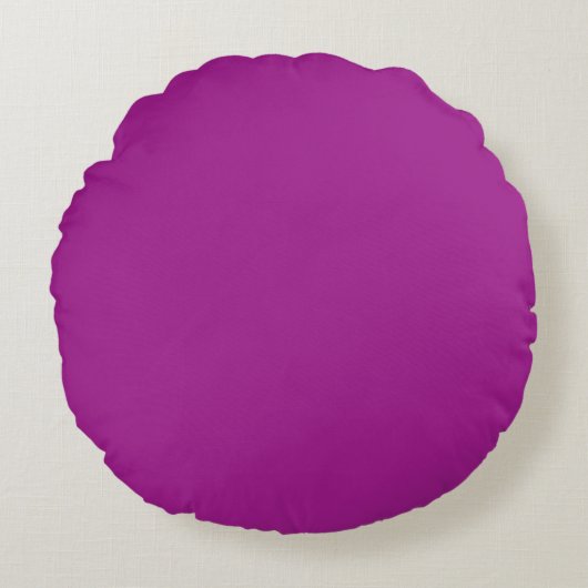 Abstract purple Solid Plain Color ラウンドクッション (正面)