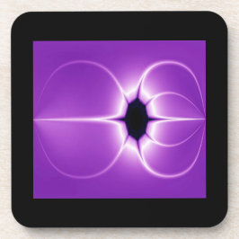 Abstract Purple Spider Fractal コースター