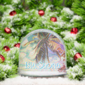 Abstract Rainbow Palm Tree Isla Saona (クリスマス)