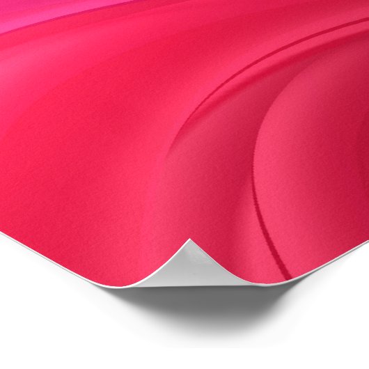 Abstract Rainbow Poster ポスター (角)