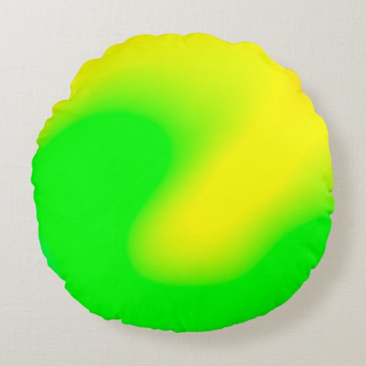 Abstract rainbow soft cloud background in pastel c ラウンドクッション (正面)
