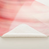 abstract red and pink background with white rings シェルパブランケット (3/4)